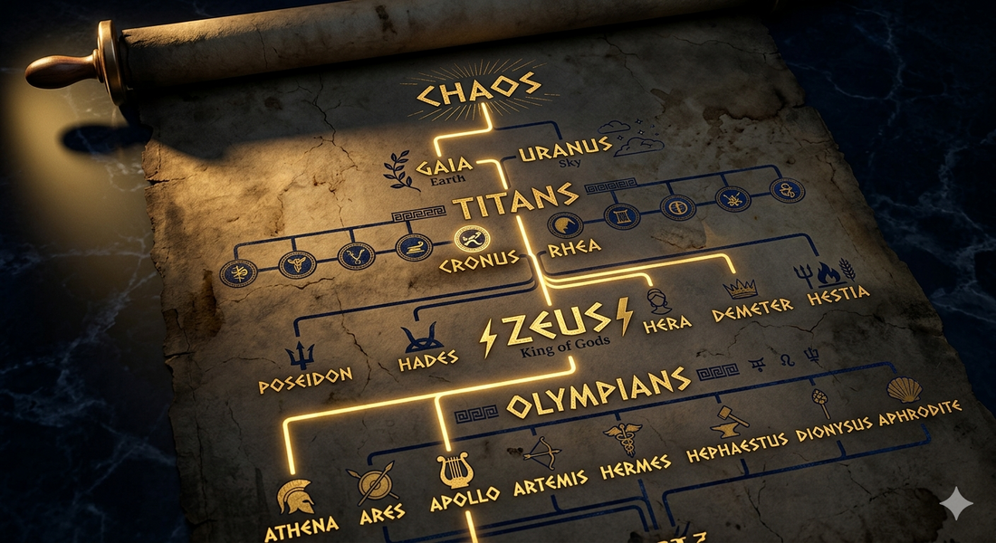 The Complete Greek Gods Family Tree: How Every Olympian Is Connected